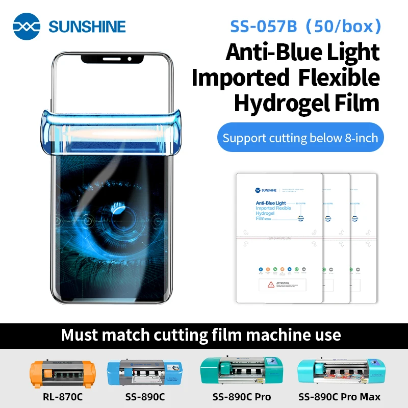 SUNSHINE SS-057 серии HD гидрогель pet защитная пленка для Мобильный телефон IPhone 12