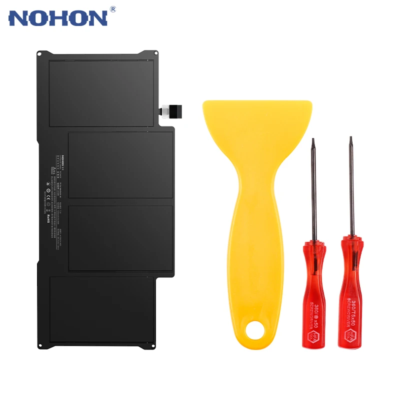 Аккумулятор NOHON A1405 для ноутбука Apple MacBook Air 13 дюймов A1369 2010 Mid 2011 A1466 2012 2013 A1496 A1377 7200