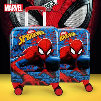 

Original Disney Marvel Genuine Trolley Case 16 Inch Universal Wheel Boarding Travel Luggage Spiderman Carry-on Luggage