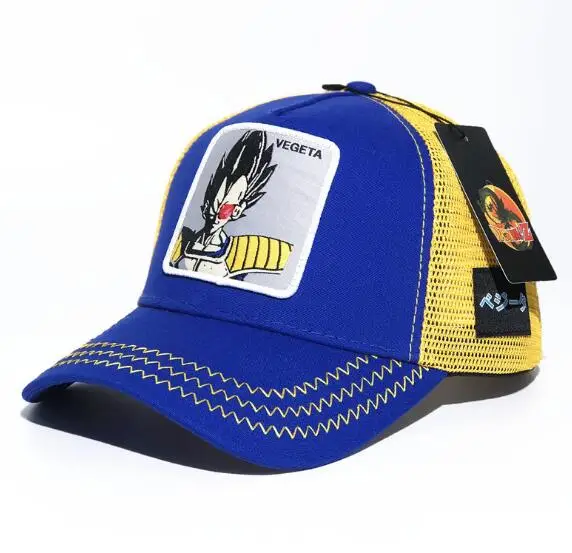 Goorin Animal Farm Trucker Snapback Baseball Hat BLUE VEGETA