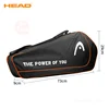 HEAD Tennis Racket Bag 3 Pack Training Sport Competition Shoulder Hand Bag Handbag Squash Badminton Raquete De Padel Storage Bag 4