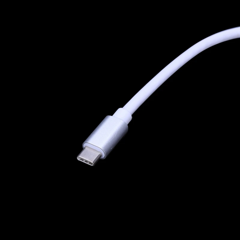 Портативный 7 в 1 тип-c Usb 3,0 алюминиевый сплав концентратор адаптер с Pd быстрое зарядное устройство Sd/Tf кард-ридер для ноутбука Macbook(серебро