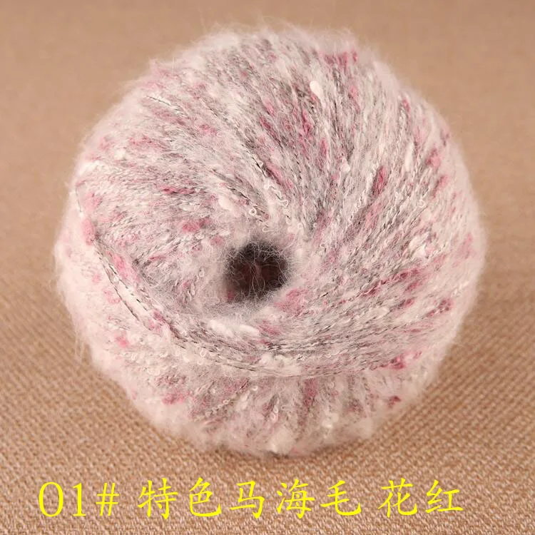 01 flower red 250 г/лот, ангольская козья пряжа, Осень-зима, толстая пряжа для вязания, супер мягкая мериносовая шерсть, пряжа для вязания крючком, недорогие нити ZL8 - Цвет: 01 flower red