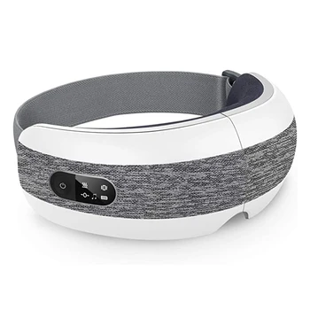 

Eye-Massager-with-Heat-Vibration,Air Pressure Electric Portable Shiatsu Massager for Dry Eyes Eyestrain Temple Headaches