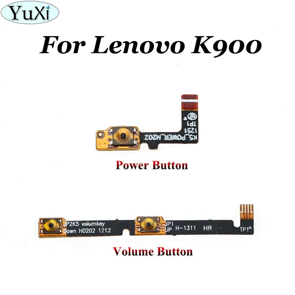 

YuXi For Lenovo K900 Power Button Up / Off Volume Mute Switch Button Flex Cable