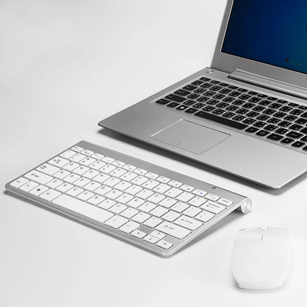 Профессиональная Беспроводная USB клавиатура компактная мини-клавиатура 2 4 ГГц с