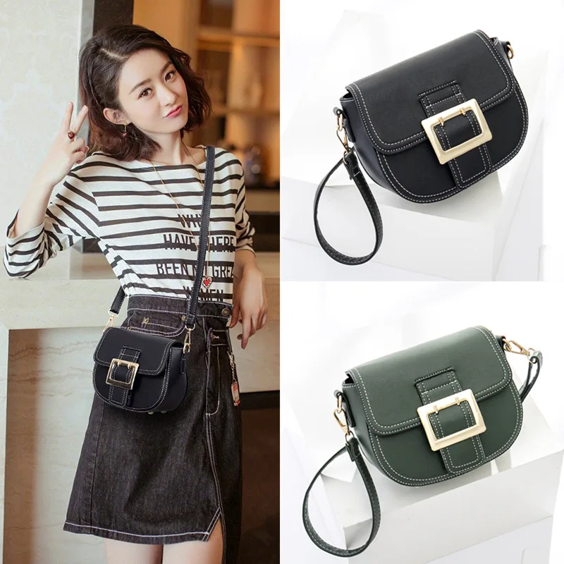 

Bag Women's 2019 New Style Korean-style Spring And Summer Trend INS Super Fire WOMEN'S Bag Shoulder Square Sling Bag