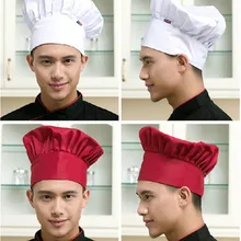 Высокое качество Топ Ресторан шеф-повара Кухня рабочая одежда шапки Чили вилки мороженое принты отель головные уборы официантов приготовления барбекю гриб шапки