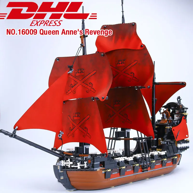 Новая королева Анны мести Пираты Карибского моря строительные блоки кирпичи