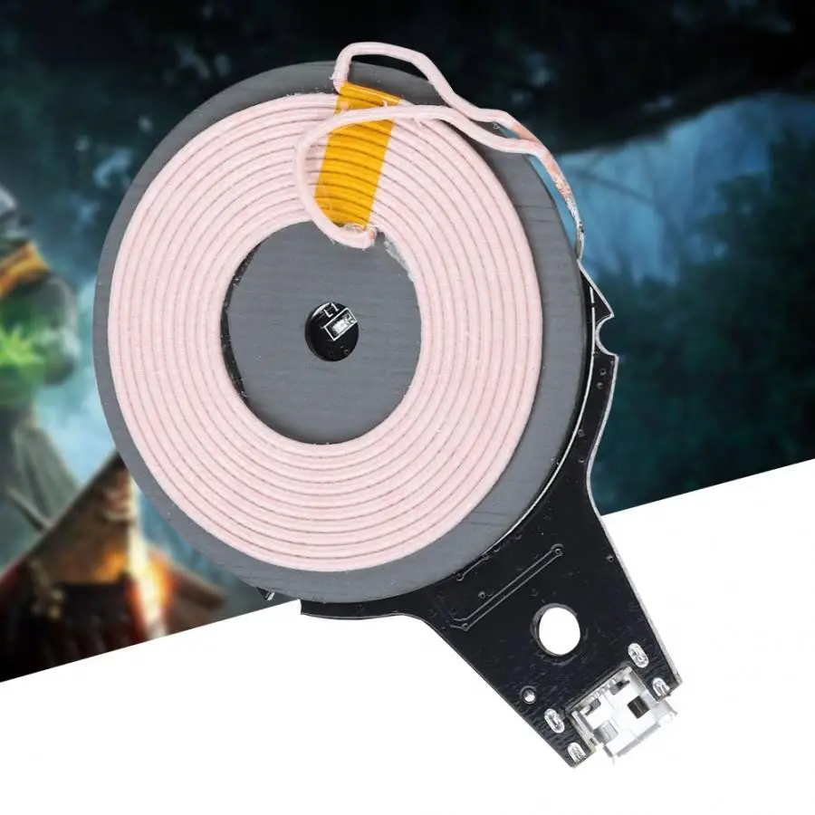 Универсальный беспроводной зарядный Модуль WPC1.1 QI микро-USB зарядное устройство USB