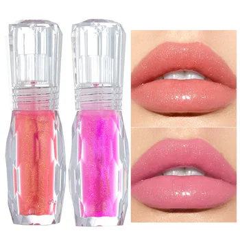 

Lips Care Jelly Lip Plumper Make up Bright Liquid Lipstick Moisturizer Lip Balm Makeup Maximizer Cosmetics 3D Lip Gloss Volume