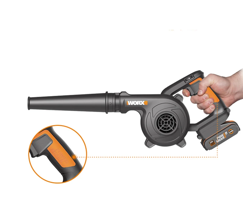 WORX WX094 аккумуляторная батарея 20 в|Воздуходув| |