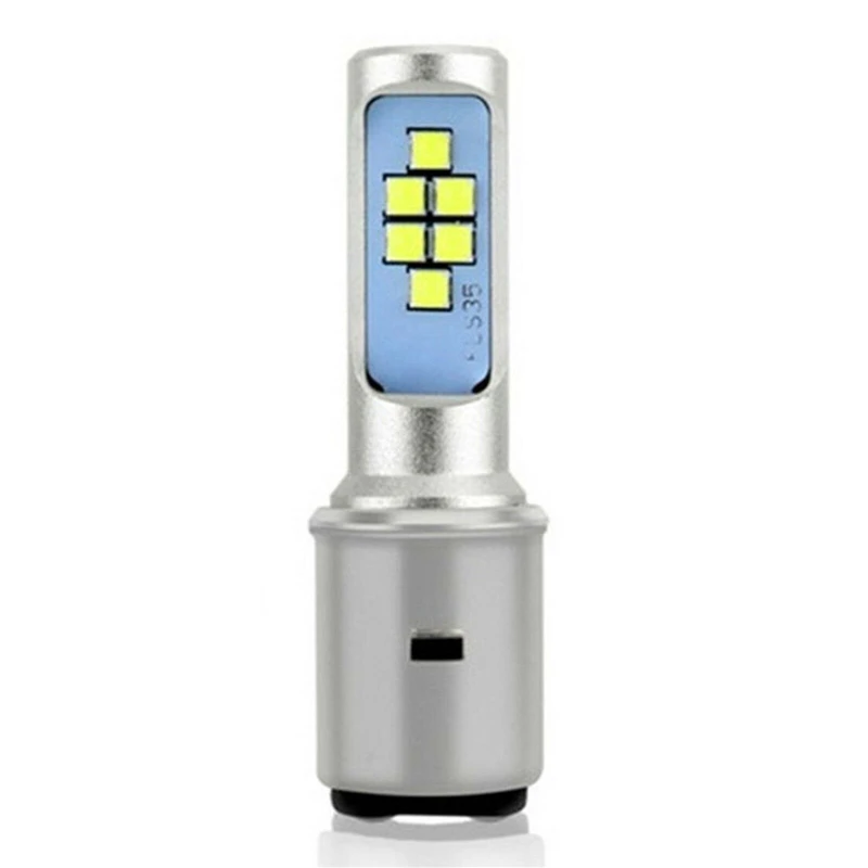 

1Pcs BA20D LED Bulb Motorcycle Beam Headlight Driving Light Waterproof Motorcycle Accessories Universal