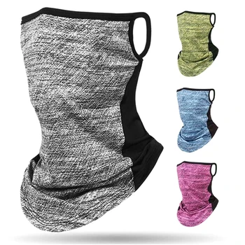 

Cycling Bandana Triangle Half Face Scarves Hanging Ear Ice Silk Neck Cover Tube Scarf Sport Run Hiking Cycling Men Women