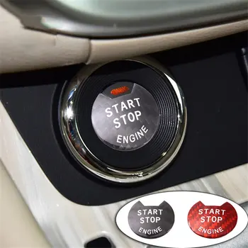 

Carbon Fiber Car Engine START Button Replace Cover Key Decor sticker For Nissan Teana Sylphy March Cima Tiida Infiniti Q50 Q60