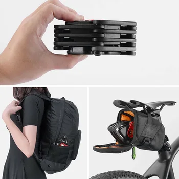 

Folding Bike Lock Lock Zinc alloy Accessories Anti-theft Bicycle Rhombus style