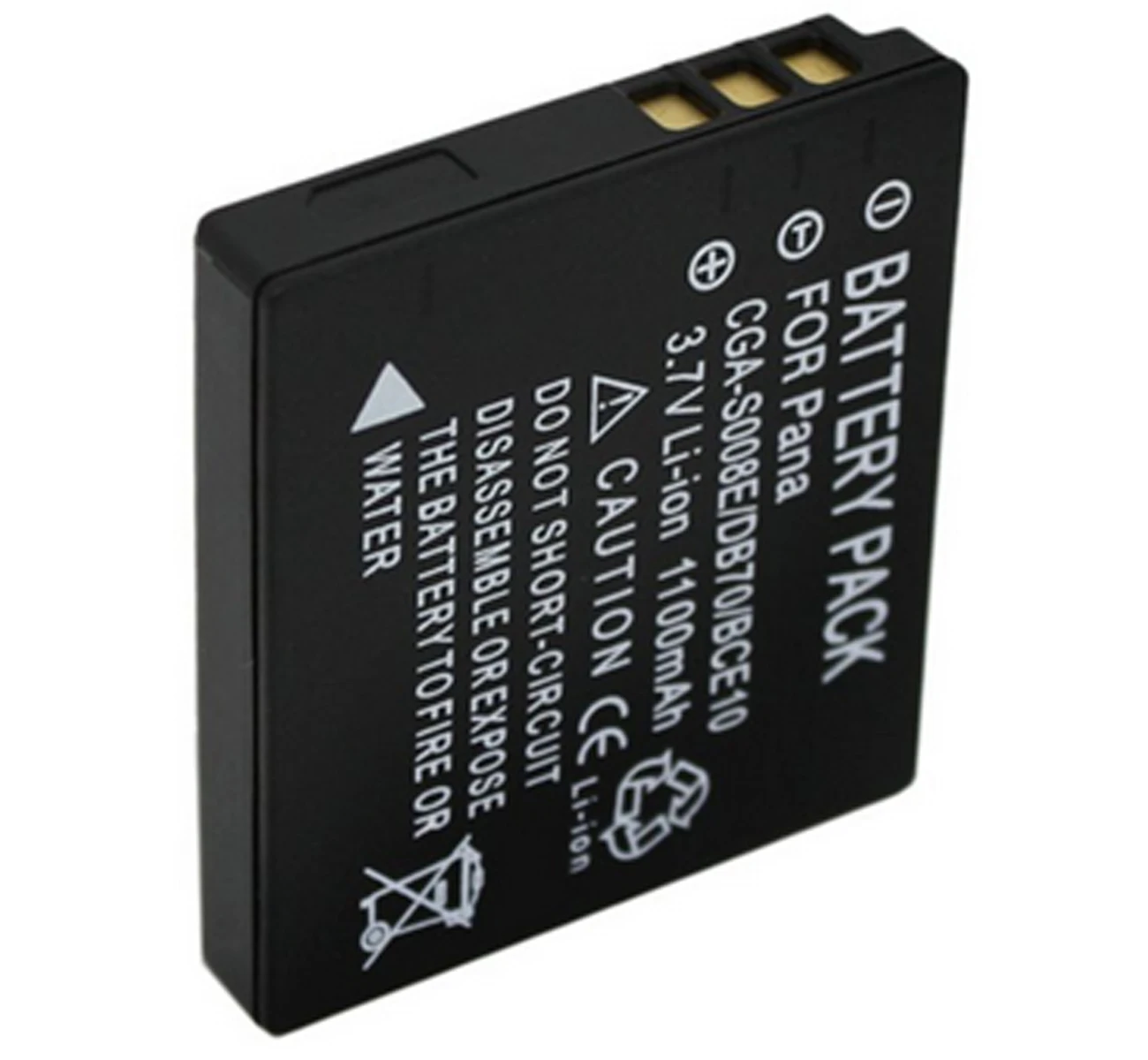 Battery Pack for Panasonic Lumix DMC-FS3, DMC-FS5, DMC-FS20, DMC