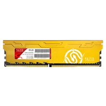 JUHOR PC bellek DDR4 8GB 2666MHz 1.35V 288 Pin PC bilgisayar masaüstü bellek modülü RAM ısı emici bellek sopa destek XMP2.0