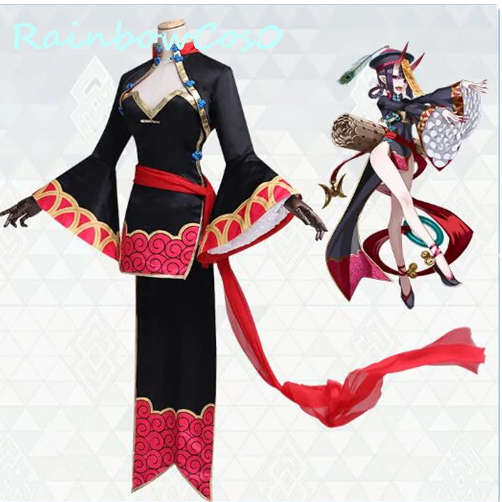 Костюм для косплея RainbowCos0 Fate Grand Order FGO Shuten douji Хэллоуин Рождество | Тематическая