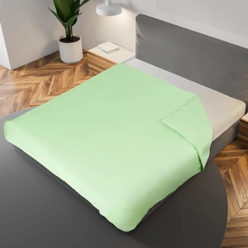 

Duvet cover "Ethel" 175 × 210 cm, light green, 100% cotton, mako-satin, 125 g / m²