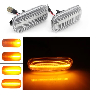 

2 pieces Led Dynamic Side Marker Light Turn Signal Light Sequential Blinker Light For Audi A3 S3 8P A4 B6 B8 B7 S4 RS4 A6 S6 C5