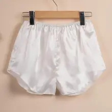 Женская атласная пижама, шорты, модная повседневная одноцветная Пижама, штаны, домашняя одежда, панталоны Пижама, новинка, лидер продаж Y