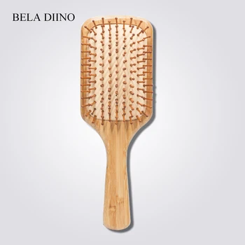 

Hairbrush Detangling Detangler Curly Hair Brush Wooden Hair Brush Wood Hair Massage Comb Scalp Massager Smoothing Comb for Women