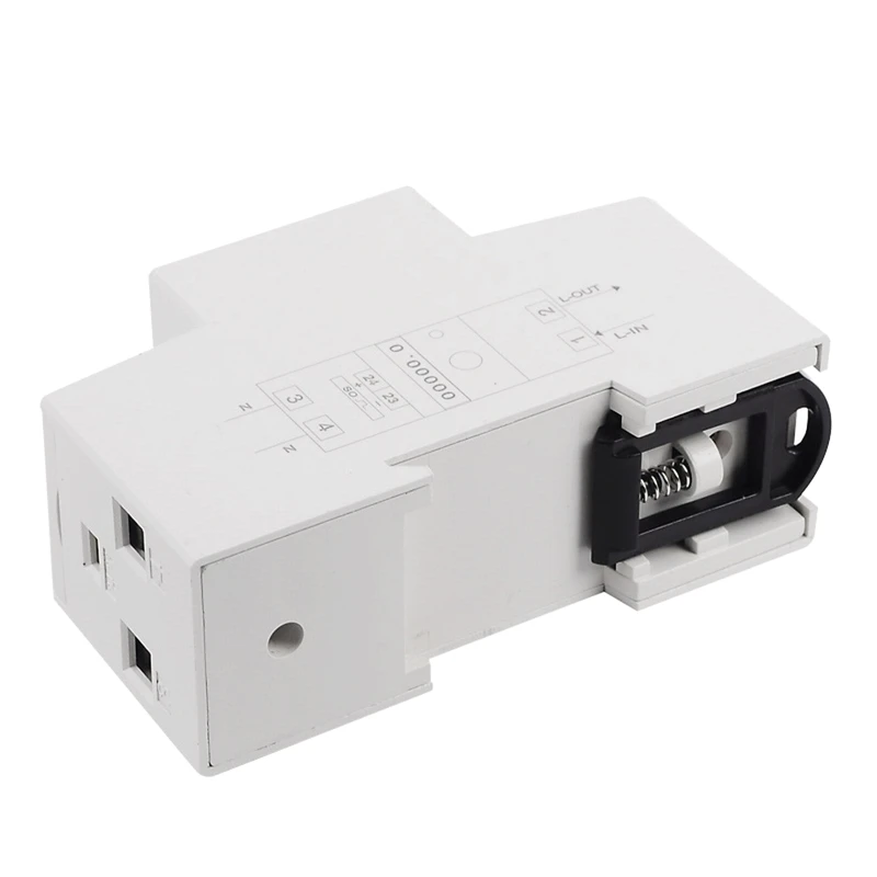 

DDS015M 230V Power Watt Meter w Reset Voltage Ampere Electric Consumption 5(80A) X4YE