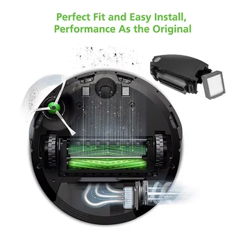 

Screws Filters Kit Side brushes I7 i7+/i7 E6 E7 Household Cleaning Tools Vacuum Cleaner