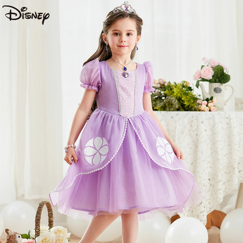 

Disney Authentic Sophia Princess Dress Jewelry Set Children's Day Gift Girls