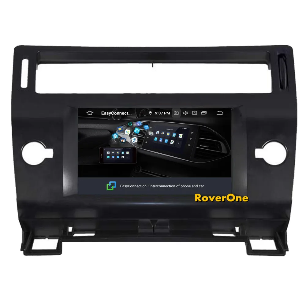 Flash Deal RoverOne Car Multimedia System For Citroen C4 C-Triomphe C-Quatre Android 9.0 Radio Stereo DVD GPS Navigation Media Music Player 10
