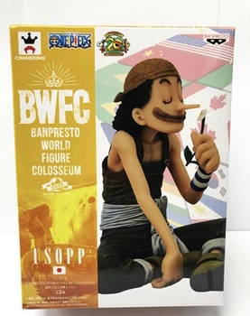 

Bandai One Piece Hand Hand Glasses Factory BWFC World Congress Modeling King Usopp vol.1 PVC Figure Toys Figurals