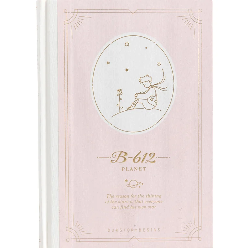 

My Little Prine Diary Hardcover A5 Notebook Undated Monthly Weekly Planner 256P Free Shipping