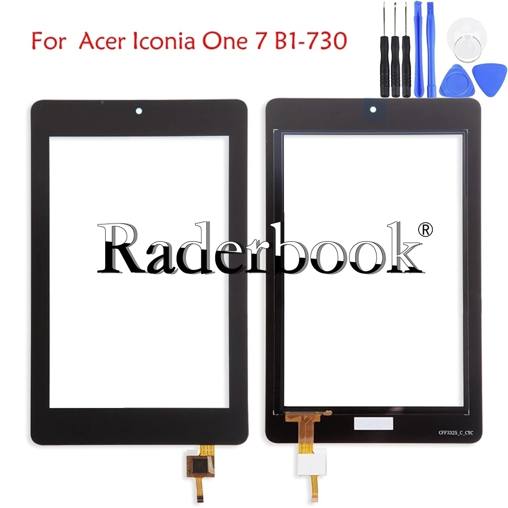 

7-дюймовая панель сенсорного экрана для Acer Iconia One 7 B1-730, замена дигитайзера, бесплатная доставка