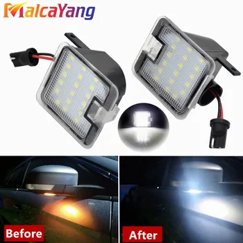 Luci di cortesia a LED sotto lo specchietto laterale per Ford Focus MK3, Escape, Kuga MK1 2, Mondeo MK4 5, Galaxy WA6, C-Max, S-Max