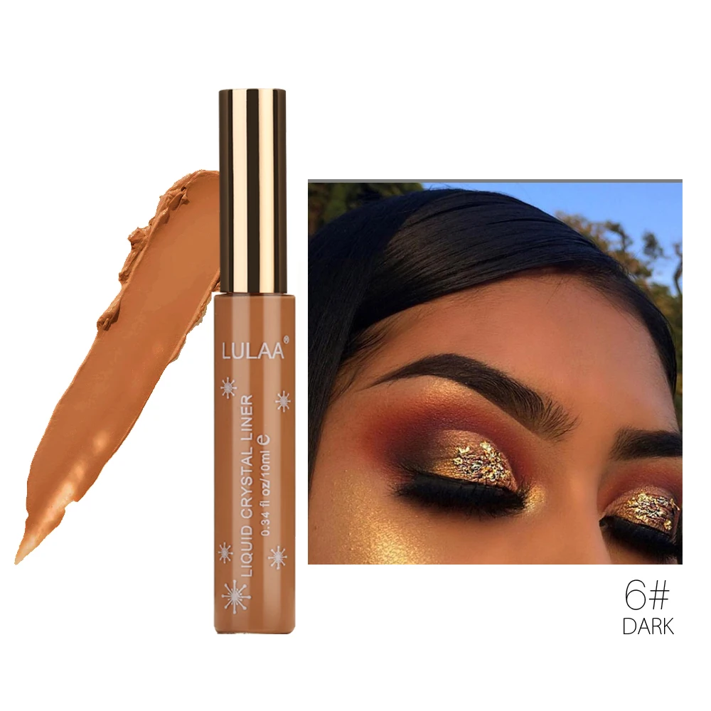 Lulaa cross-border Silky Skin concealer, isolated three-dimensional repair foundation waterproof sweat nourishing not easy to - Цвет: 06 Chocolate