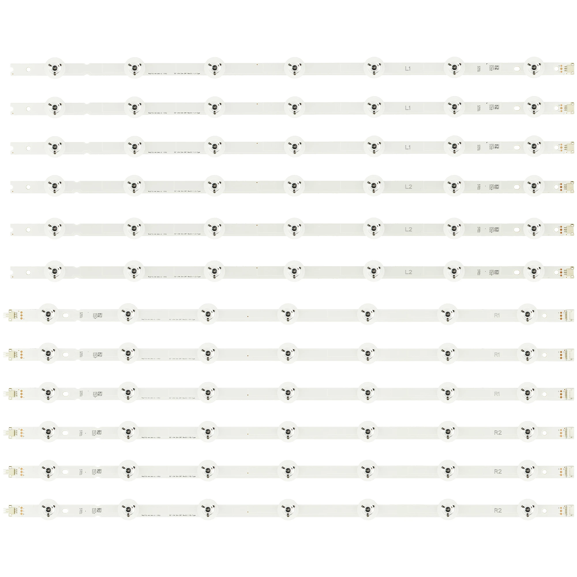 12pcs LED Strip for LG 55