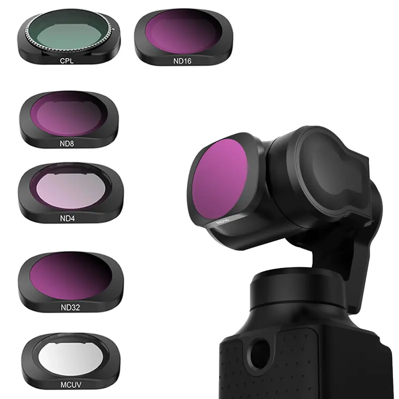 Фильтр объектива для FIMI Палм Gimbal камеры ND CPL Профессиональный фильтр ND4 ND8 ND16 ND32