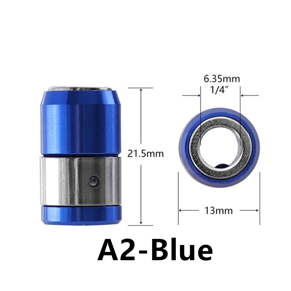 Universal Magnetic Ring Screwdriver Bit with Anti-Corrosion and Strong Magnetizer