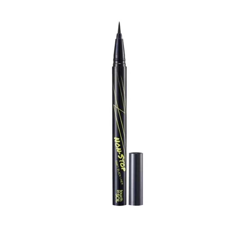 TOUCH IN SOL Non-Stop Swift Black Pen Liner 0.5g Black Long Lasting Liquid Eye Liner Makeup Waterproof Eyeliner Korea Cosmetics TOUCH IN SOL Non-Stop Swift Black Pen Liner 0.5g Black Long Lasting Liquid Eye Liner Makeup Waterproof Eyeliner Korea Cosmetics