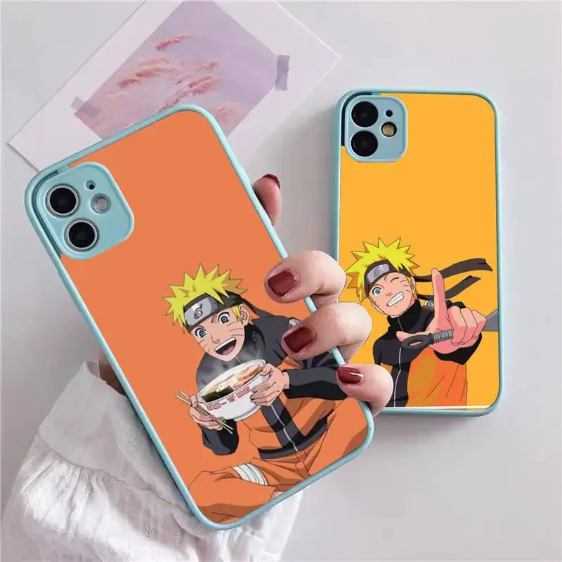 Namikaze Uzumaki-Narutos чехол для телефона iphone 13 12 11 xr xs x 7 8 pro max простой мягкий силиконовый