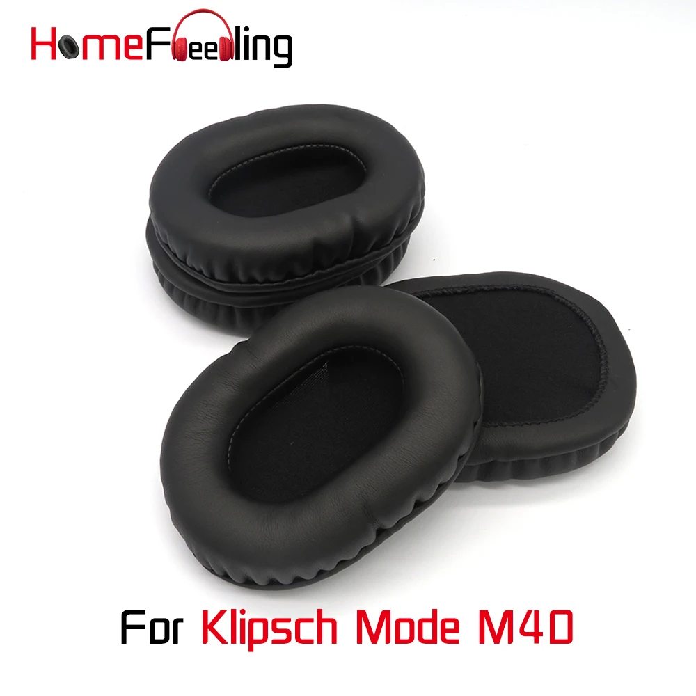 

Homefeeling Ear Pads For Klipsch Mode M40 Earpads Round Universal Leahter Repalcement Parts Ear Cushions