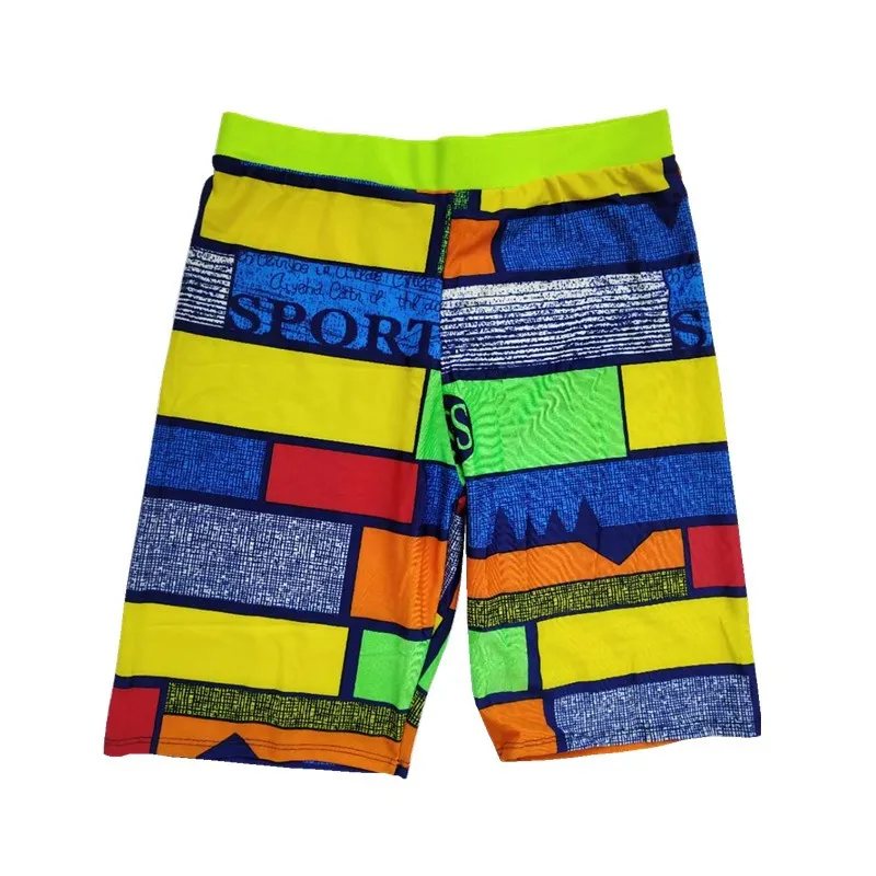 

New Style Swimming Trunks Men's Short Fashion Models Quick-Dry Large Size Swimming Trunks Men Long Swimming Trunks Hot Springs B