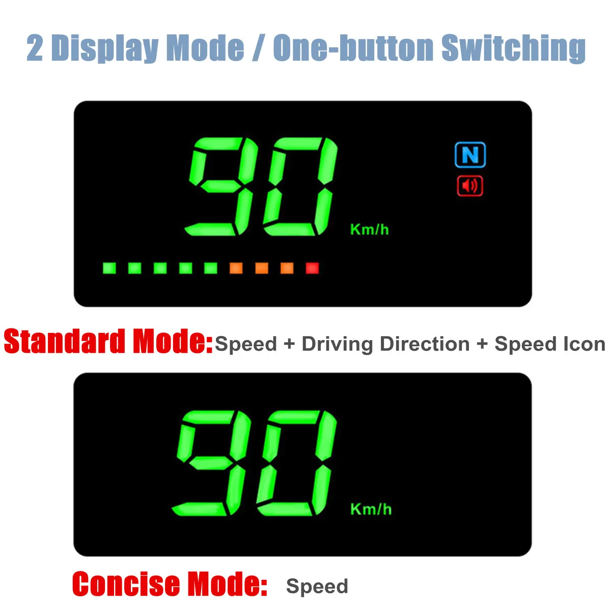Gps HUD цифровой дисплей автомобиля Грузовик скорость метр лобовое стекло автомобиля цифровой скорость проектор превышение скорости сигнализации общего назначения