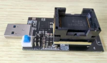 Memória flash vazia tsop48/bga132/152 4ce da movimentação de usb da cremalheira do teste is903