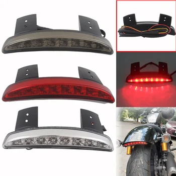 

Motorcycle Parts Rear Fender Tailing Edge Red LED Brake Tail light For Harley Sportster XL 883 1200 Cafe Racer Models
