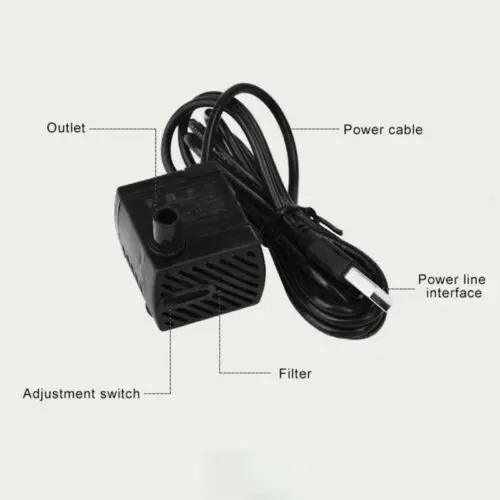 USB автоматический электрический питомец кошка собака питьевой воды фонтан чаша фильтр чистый