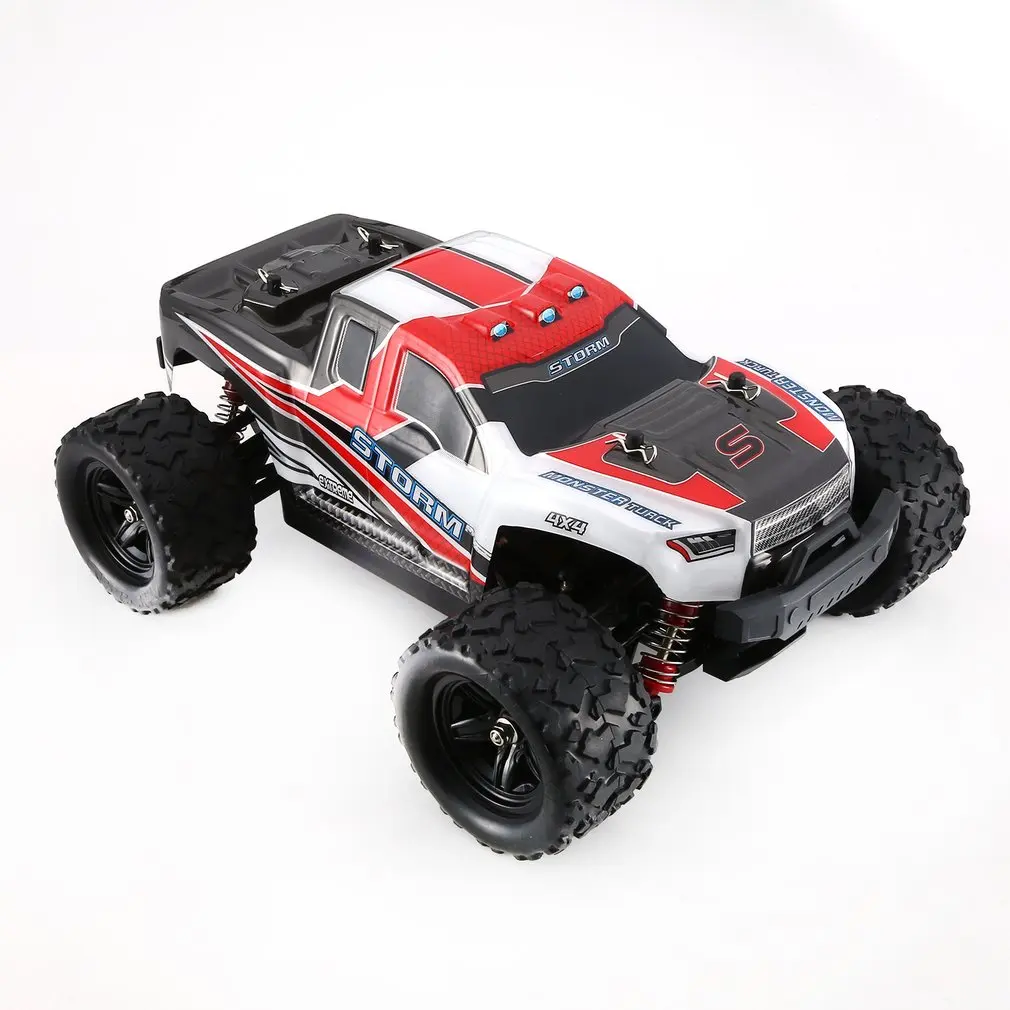 Радиоуправляемая машина 2,4G 1/18 Monster Truck, машинка с дистанционным управлением, игрушки с управлением, модель внедорожника, грузовик 15 км/ч, радиоуправляемая машинка, игрушечные машинки