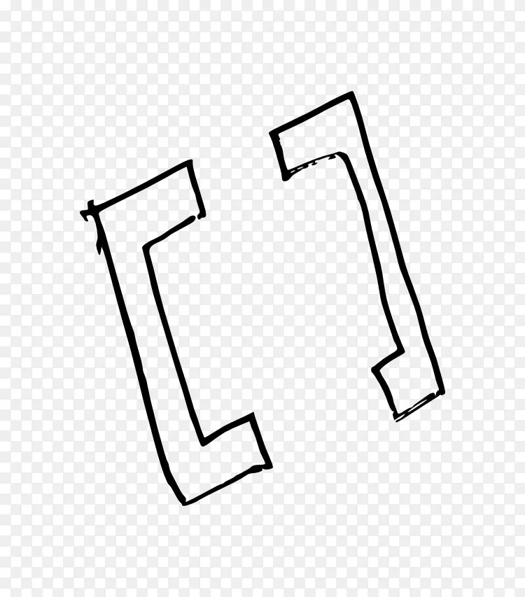 无托架内容剪辑艺术.括号剪贴画