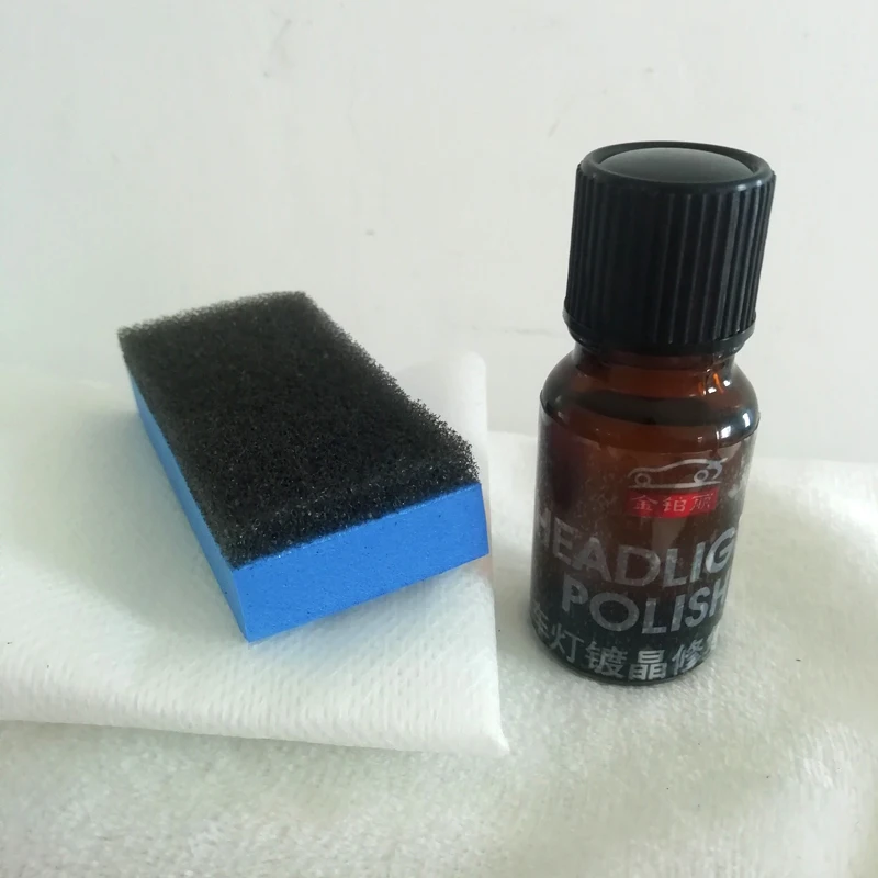 

Applicator Headlight Polishing Care Set Kit 10ml Car Auto Coating Cleaning